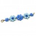 Blue Flower Bracelet